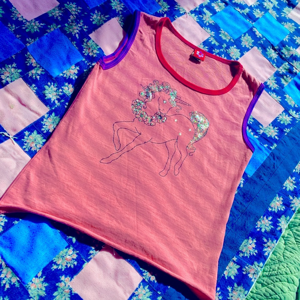 Amazing 1970’s Vintage Unicorn Sparkle T Shirt 🦄🦄🦄